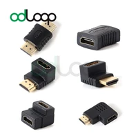 odloop hdmi converter 90 degree and 270 degree right angle male to female adapter coupler adaptor 3d4k supported