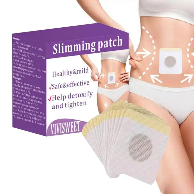 

Belly Slimming Patch 30PCS Natural Plant Belly Sticker Slimming Patches For Belly Weight Loss Body Shaping Sticker For Belly