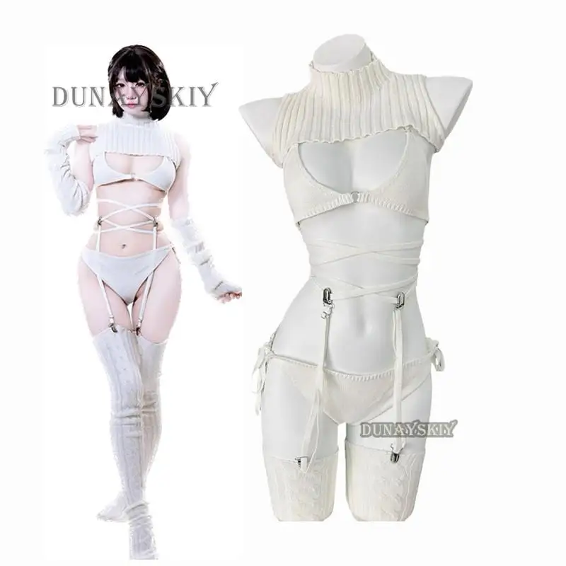 Аниме BOCCHI THE ROCK Косплей Gotoh Hitori Костюм Женский Сексуальный Черный Свитер Боди Socsk