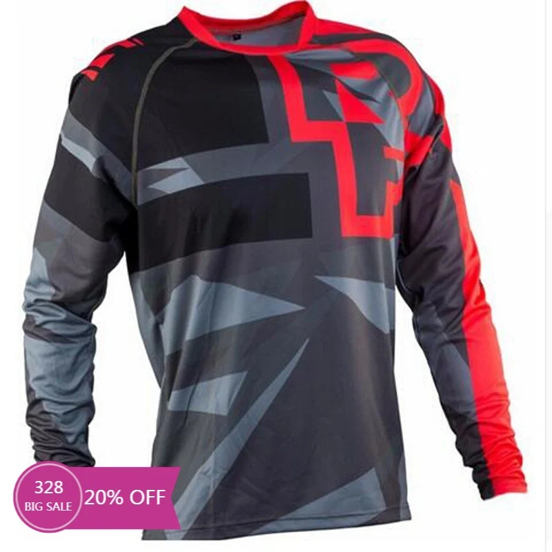 

2022 Новый эндуро Jeresy Горные Джерси MTB внедорожный длинный мотоцикл мотокросса езда на велосипеде T-shirtelectric мотоцикл