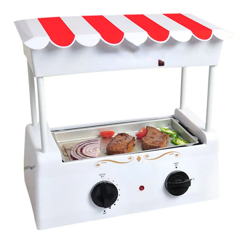 

Machine Household Mini Small Taiwan Automatic Commercial Hot Dog Grilled Sausage Barbecue for Stall Multifunction Machine