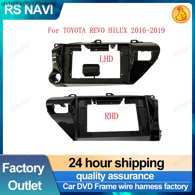 Автомобильный радиоприемник для TOYOTA Hilux Revo 2015-2018 10 1 дюймов Android стерео MP5