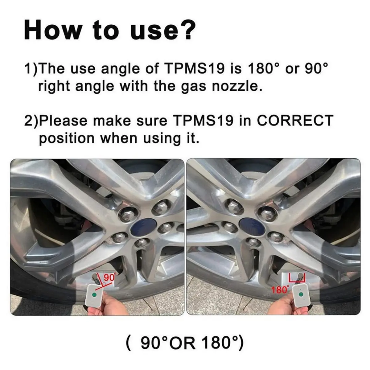 Фото Система контроля давления в шинах DT95 TPMS-19, водонепроницаемое устройство активации TPMS для быстрой сброса давления и мониторинга №1