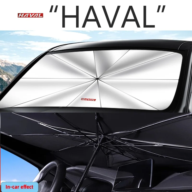 

Harvard Car Windshield Sunshade Umbrella Type Sun Shade for Window Summer Sun Protection Heat Insulation Cloth for Front Shadin