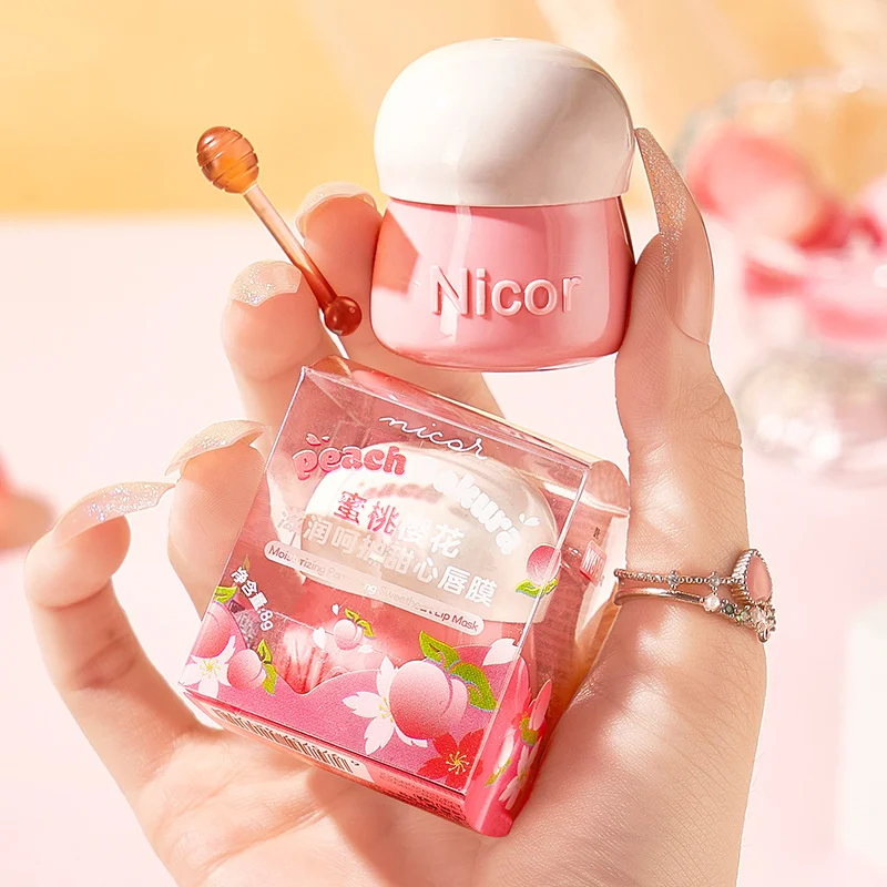

Lip Sleep Mask Night Sleep Hydrated Maintenance Lip Balm Fade Lip Lines Long-lasting Hydrating Exfoliating Dead Skin Lips Care