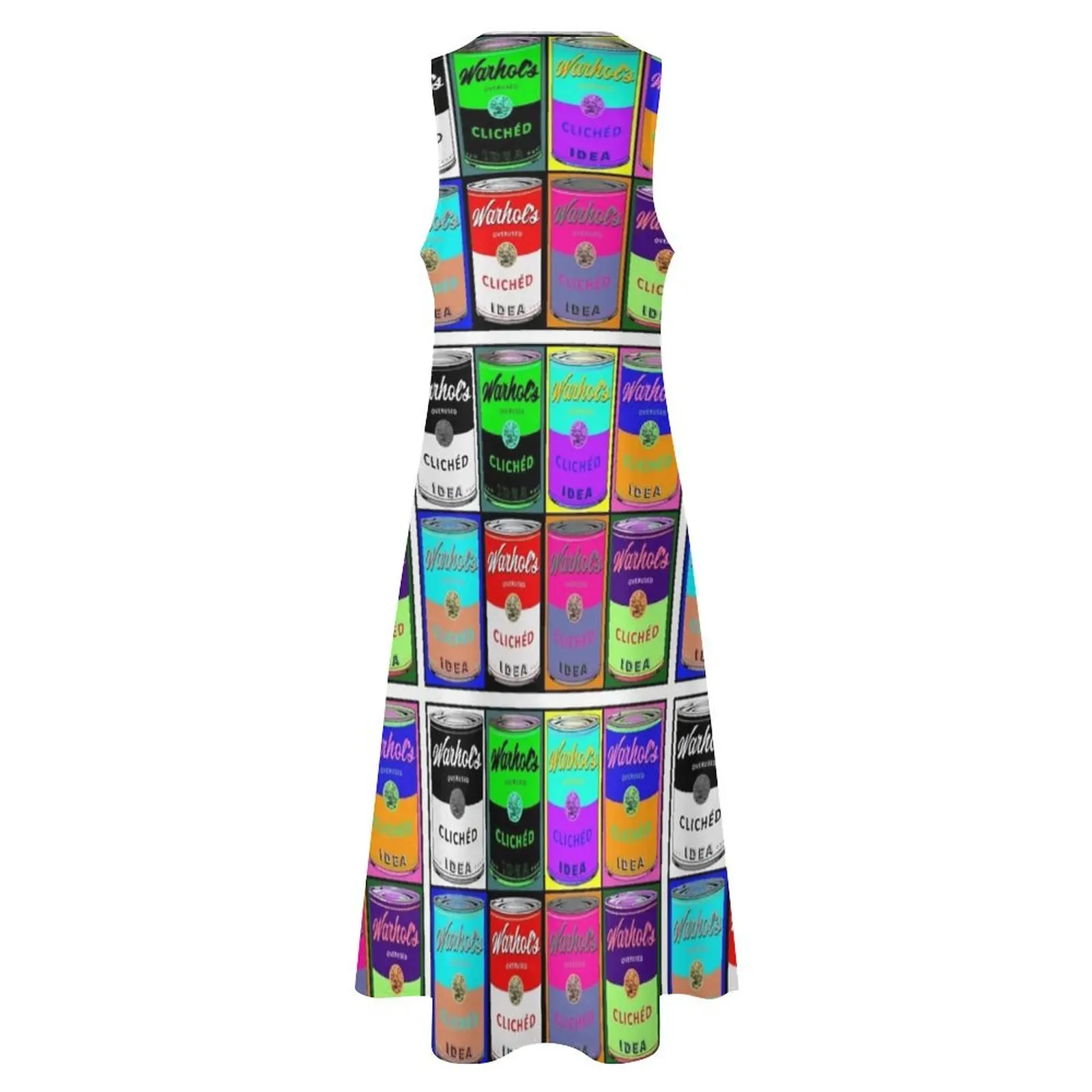 Суп Энди Уорхола может пародия длинное платье церемониальные платья женская