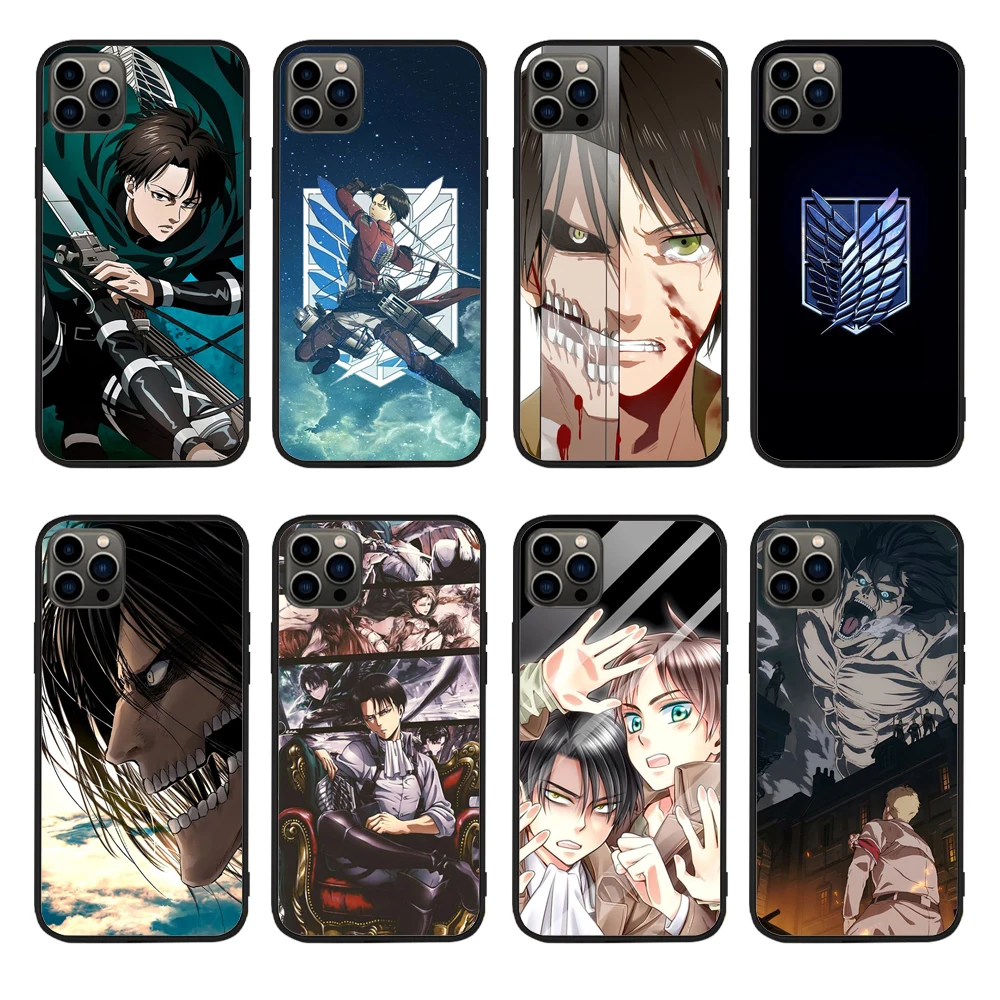 

Attack on Titan PhoneCase For iphone 13PRO 12 11PROMAX 11 X XS XR XSMAX 6 plus 7 7Plus 8 8Plus Cover