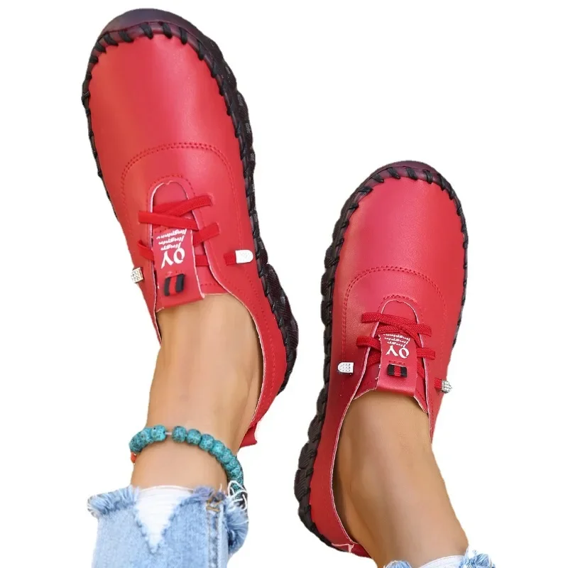 Лидер продаж 2023 лоферы весенне-осенние повседневные женские туфли на плоской