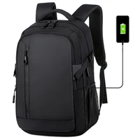 nylon backpack mens 16 inch laptop backpack simple travel large capacity schoolbag backpack plus logo