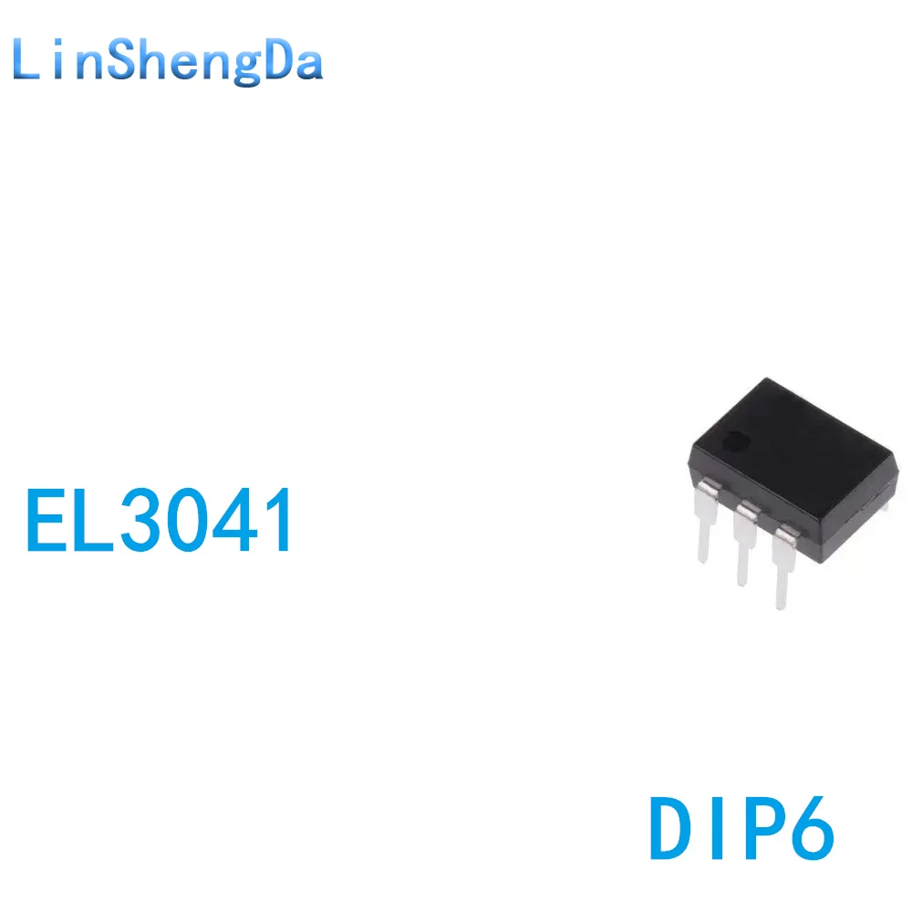 

10 шт. EL3041 встроенный двунаправленный Тиристор DIP6 оптрон черный