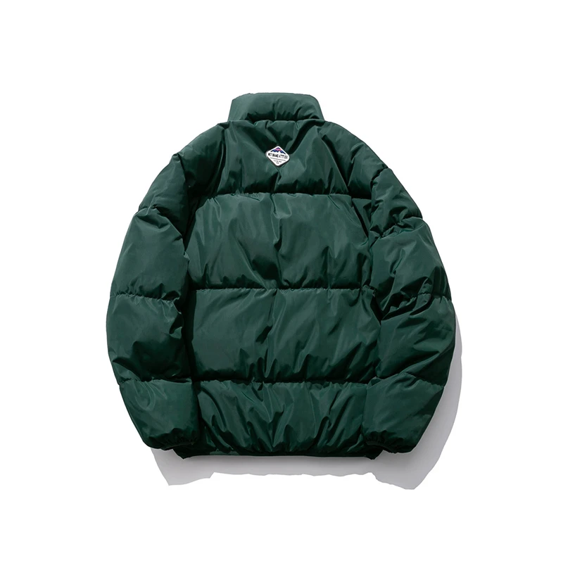 Rainbowtouches Thicken Solid Color Men Winter Down Jackets Parkas Korean Style Male Coat Warm Casual Jackets For Men Streetwear