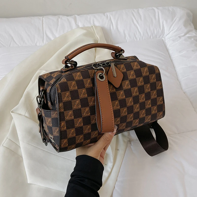 

Luxury Designer Brand сумка через плечо New Plaid Shoulder Handbag Cross-body Pillow Bags for Women Hot Sales Sac A Main Femme