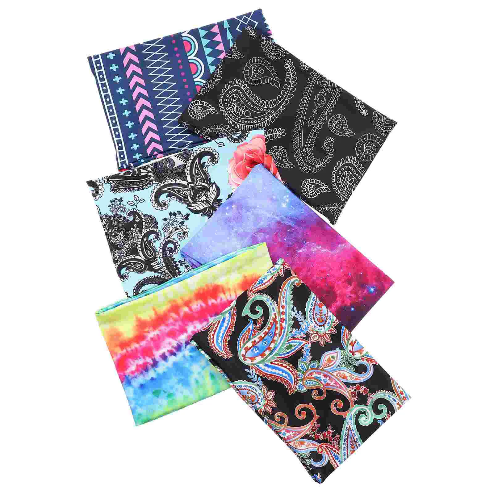 

6Pcs Workout Sweatbands Unisex Sports Headband Elastic Sweatbands Yoga Headbands