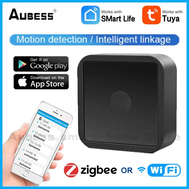 

Смарт-датчик присутствия человека Tuya Wi-Fi/Zigbee, датчик движения PIR, детектор движения, дистанционное управление через приложение