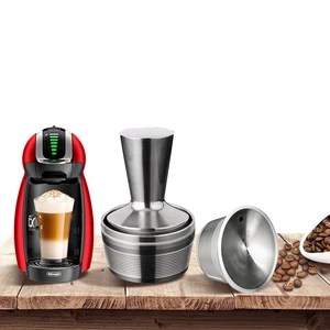 Корзины для фильтра Dolce Gusto из нержавеющей стали, капсула многоразовая, капсула для капсулы Dolce Gusto многоразового использования, металлические