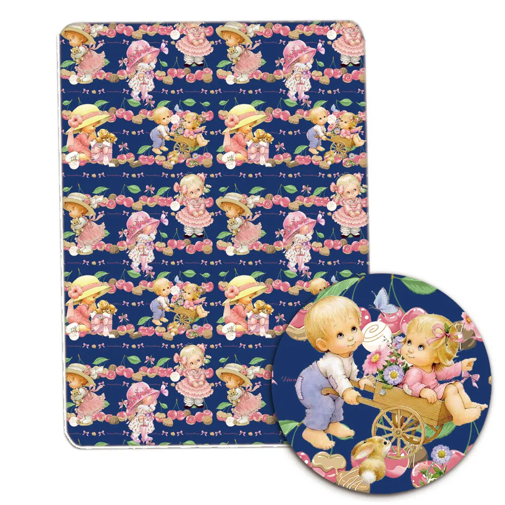 Мультяшное лоскутное одеяло ручной работы для маленьких девочек детская юбка