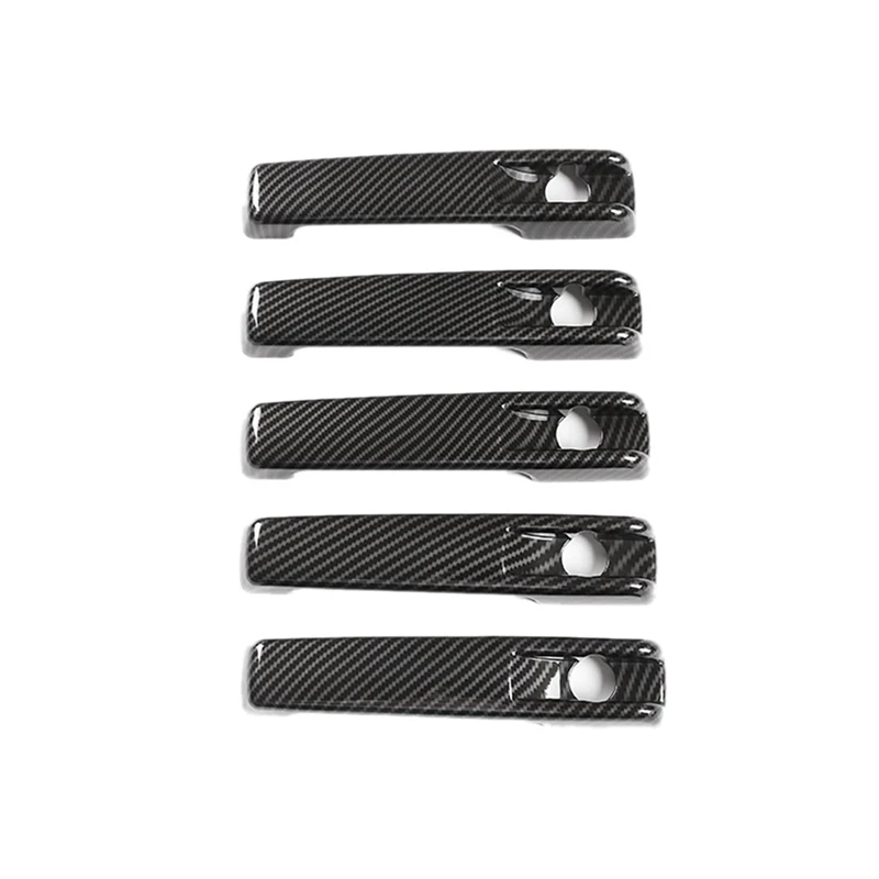 

40X Car Carbon Fiber Exterior Door Handle Trim Cover For Mercedes Benz G Class W463 W464 G65 G55 G63 G500 G550 2019-2020