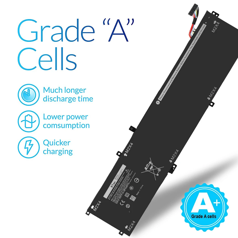 LISCN 11 4 V 97Wh 6gtpy Аккумулятор для ноутбука Dell XPS 15 9560 9570 9550 7590 5510 Precision 5520 5530 Vostro 7500 GPM03