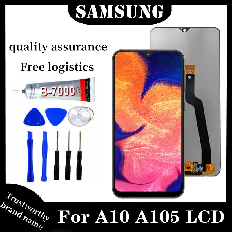 

Original 6.2" LCD For Samsung Galaxy A10 A105 A105F SM-A105F LCD Display Screen replacement Digitizer Assembly+service package