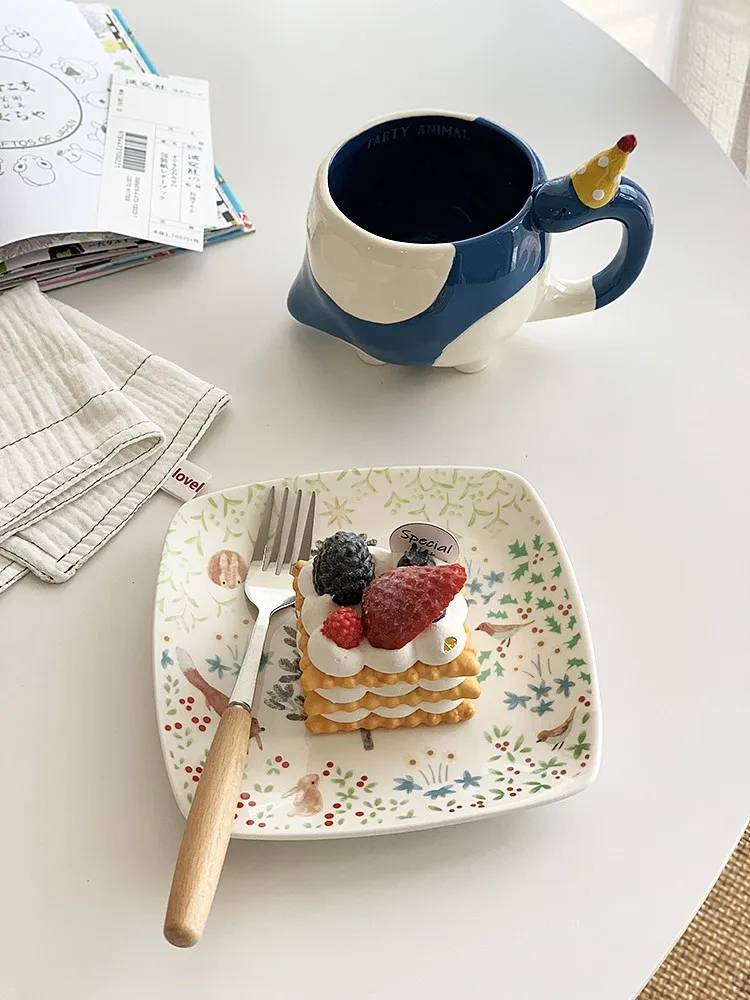 Интересный и милый динозавр Монстр рука-фотография керамическая чашка