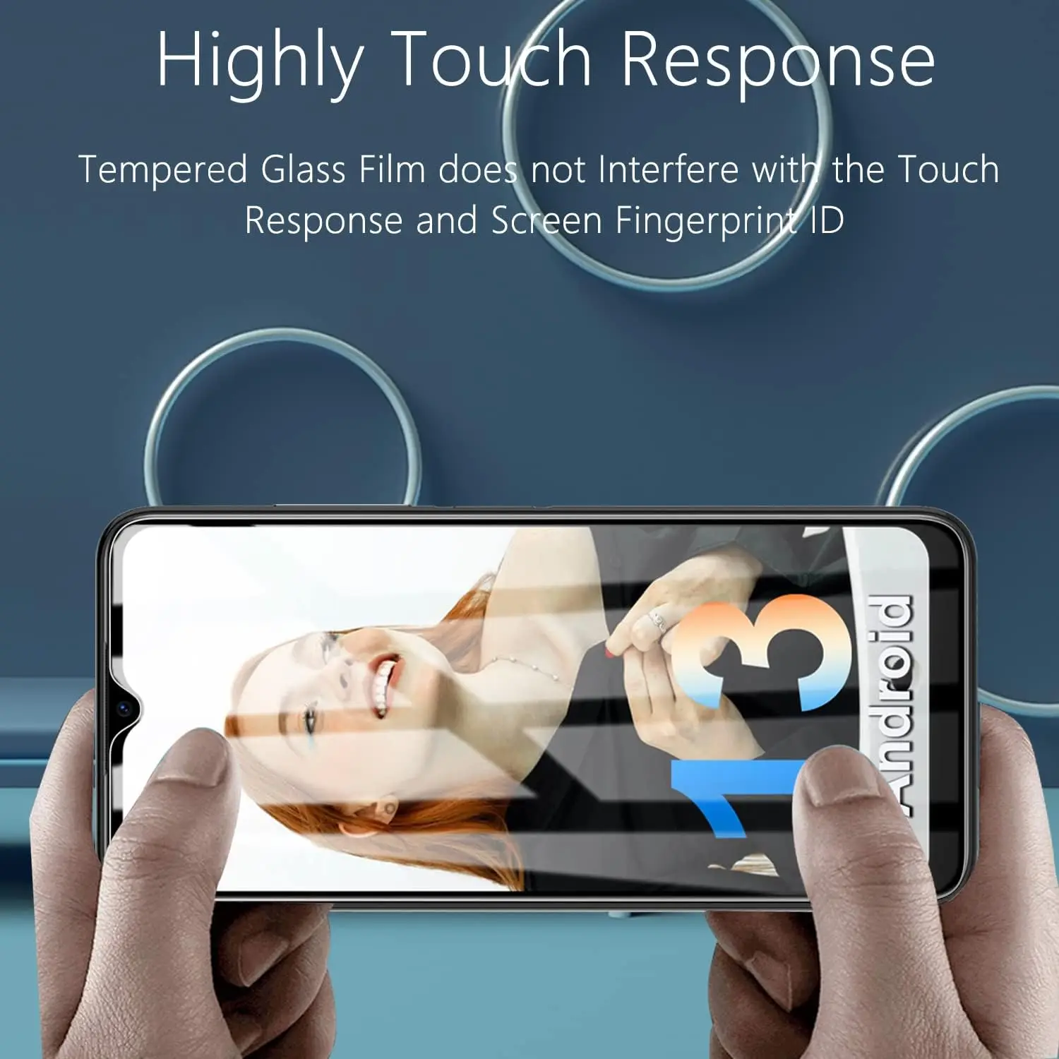 2/4 шт. Защитное стекло для экрана Cubot Note 50 пленка из закаленного стекла