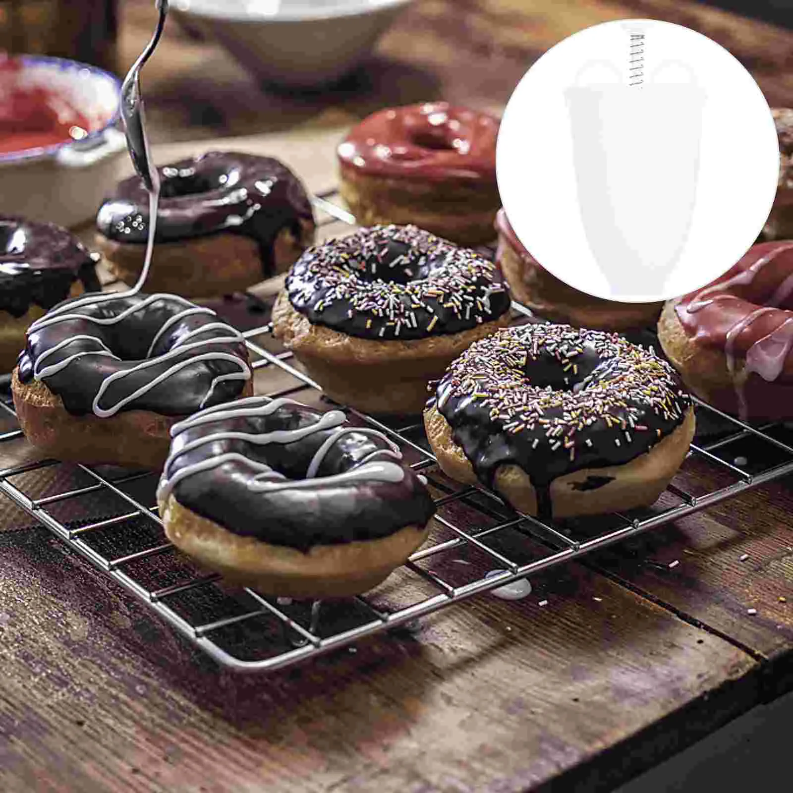 

2Pcs Doughnut Maker Doughnut Mould Dessert Donuts Maker Kitchen Baking Tool