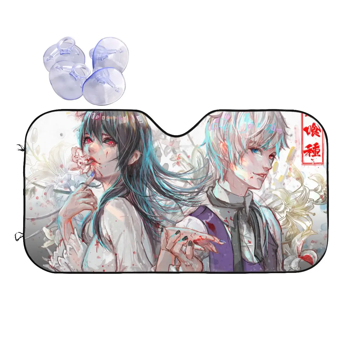 

Солнцезащитный козырек для автомобиля Rize Kamishiro Ken Kaneki