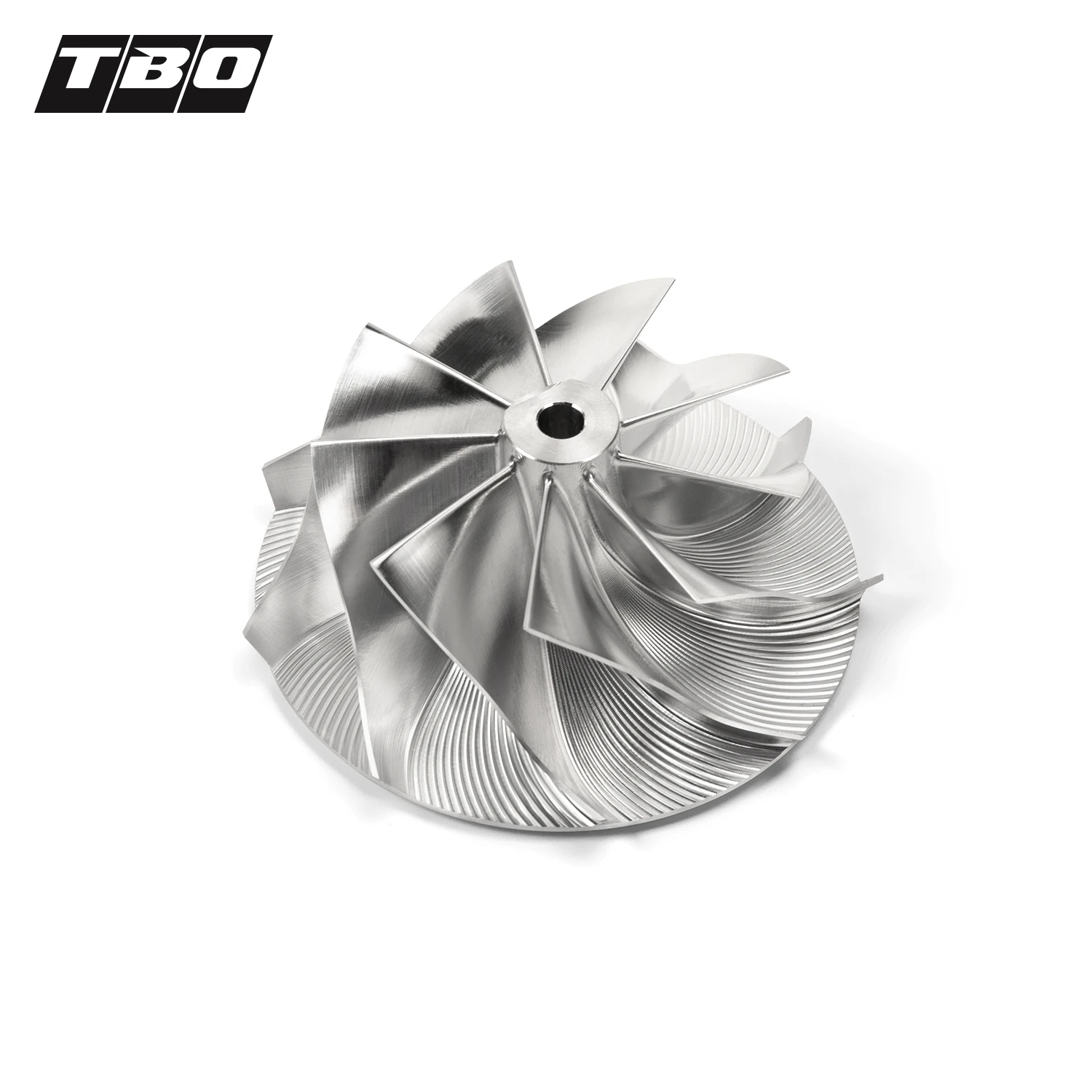 Кованое колесо компрессора серии GT Trubo Billet 67x84 мм 9+0 для прямого вращения 5-AXIS с ЧПУ