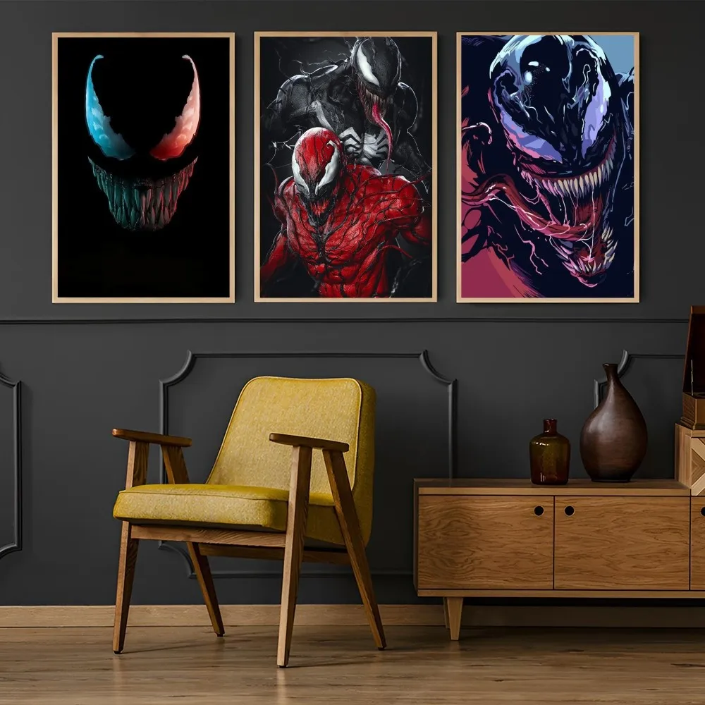 Аниме V-образная постер с бумажным принтом для дома гостиной спальни входа бара