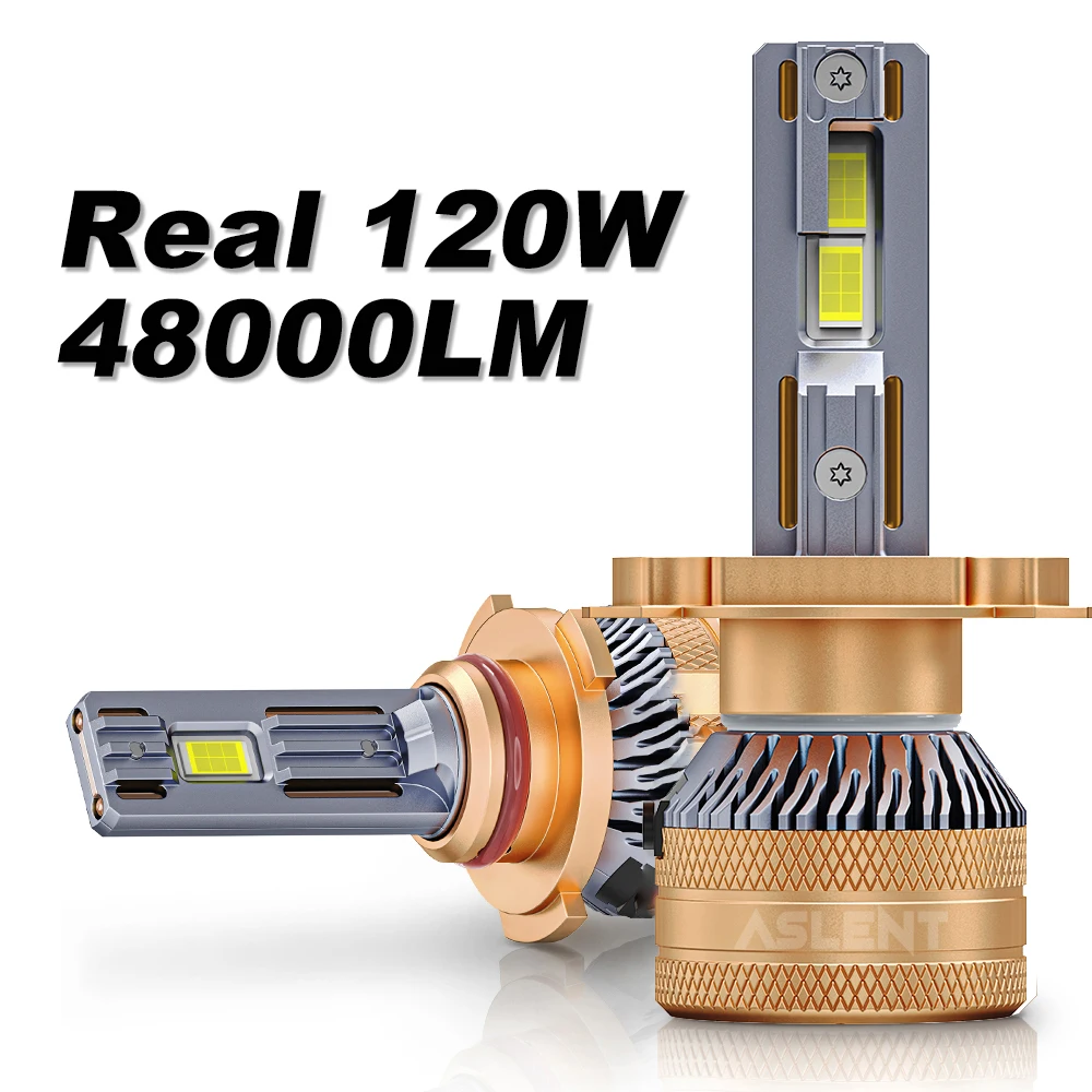 

Лампы для автомобильных фар Asfour 48000LM H7 H4 светодиодный Canbus Super HB4 H11 H1 HB3 9005 9006 H8 Plug-N-Play 120W 6000K