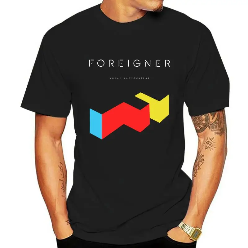 

Foreigner Agent Provocateur T-Shirt NEW Cotton Birthday Gift Tops Tee Shirt