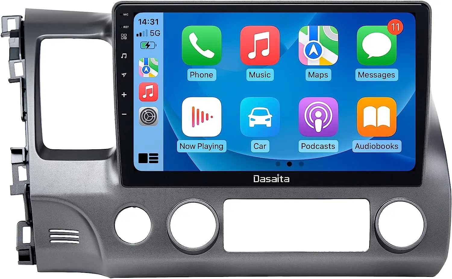 

Dasaita Android 11 Honda Civic 2006-11 Wireless Carplay Android Auto Car Stereo Touch Screen GPS Head Unit DSP 4G+64G