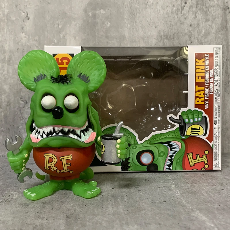 Экшн-фигурки FUNKO POP Rat Fink #15 эксклюзивные игрушки коллекционные куклы подарки для