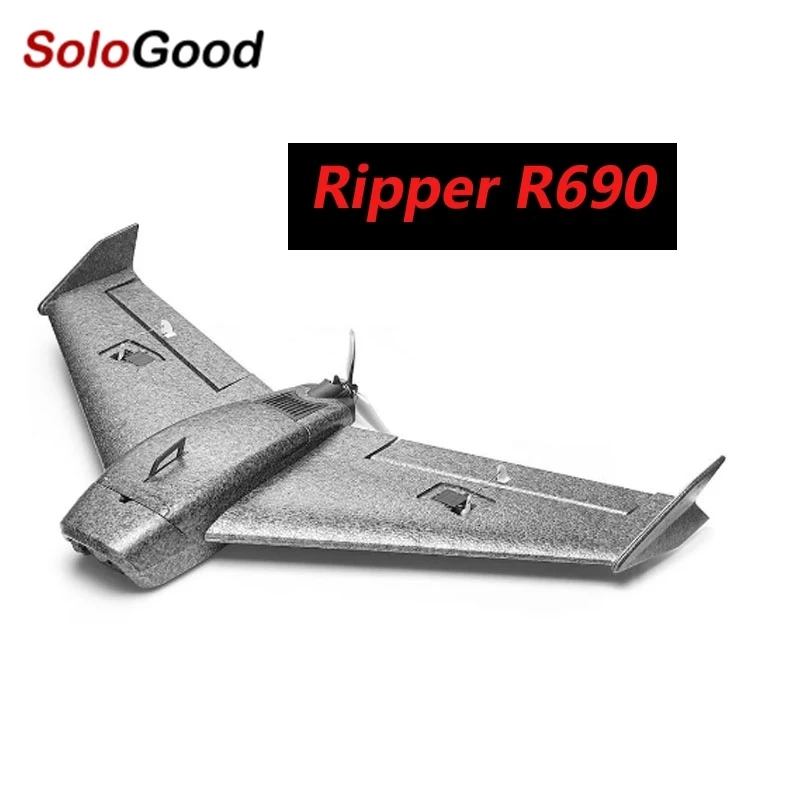 

SoloGood Ripper R690 690mm RC Airplane EPP Foam Flying Model Aircraft Kits Delta Wing Electric Remote Control Glider Model KIT
