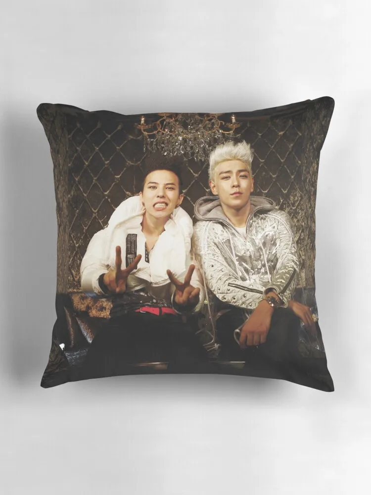 Фото BigBang GD&TOP Kpop Big Bang Top G Dragon Подушка Роскошный чехол для подушки Роскошные диванные подушки Чехлы для диванных подушек №3
