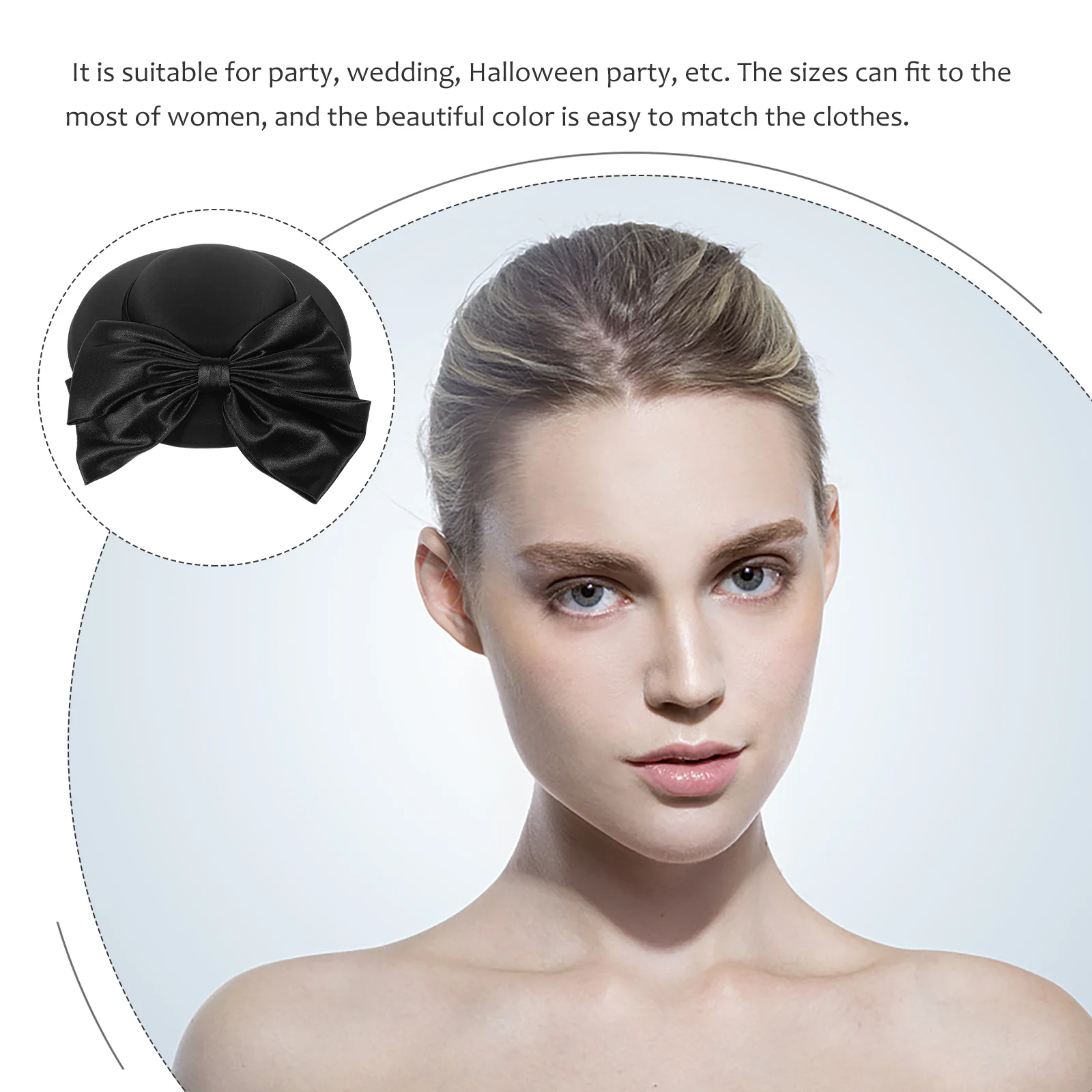 Цилиндр в стиле ретро котелок для вечеринки женское ведро белые наряды свадьбы