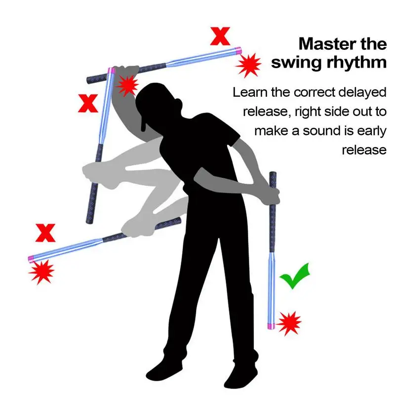 Устройство для тренировки свинга в гольфе. свинга. Звуковая флейта. Правильная