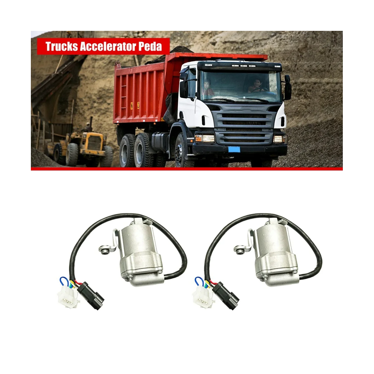 2 шт. педаль акселератора для грузовиков стандарта Scania 4-Series / Bus VDO 445804007001 1364185