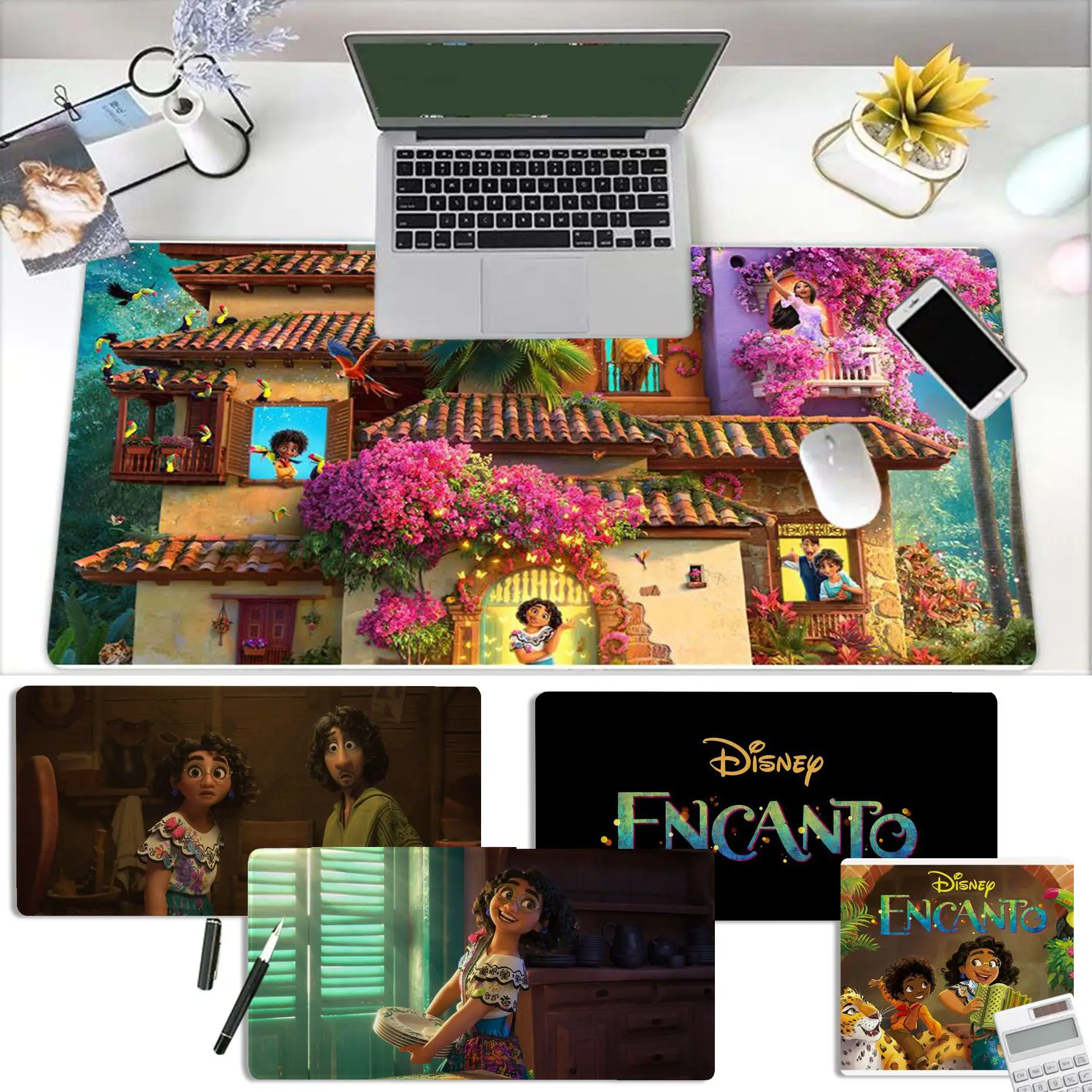

Disney ENCANTO 2020 New Rubber Mouse Durable Desktop Mousepad Size For Game Keyboard Pad For Gamer