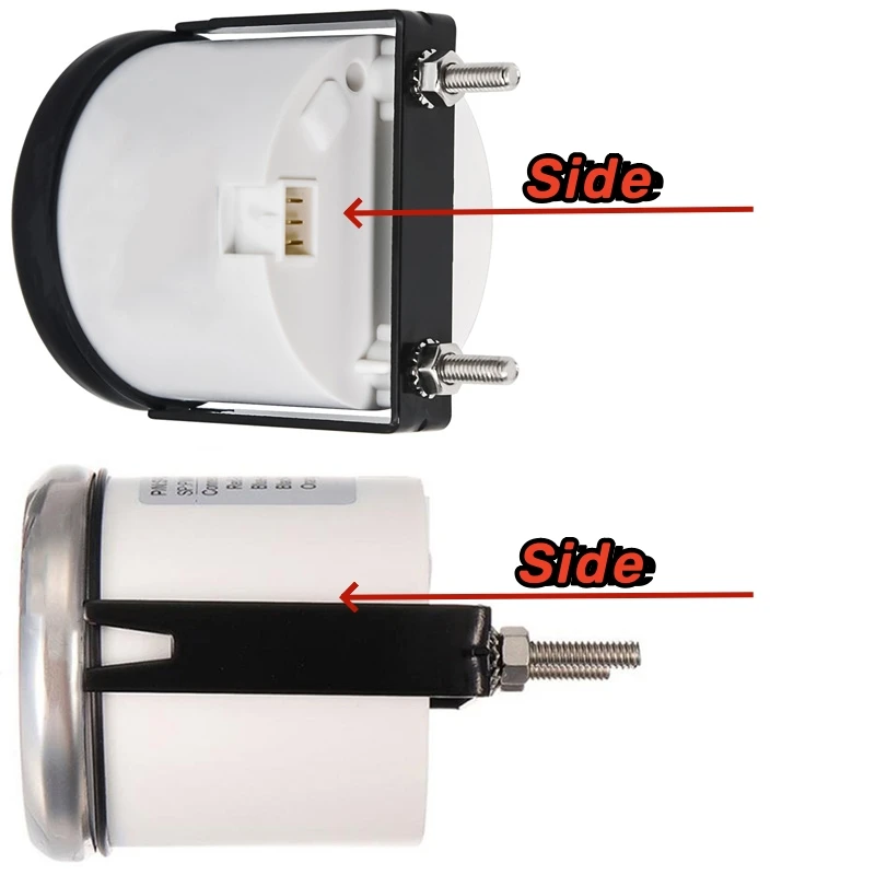 52 мм цифровые черные измерители уровня топлива 240-33 Ом или 0-190 входной сигнал