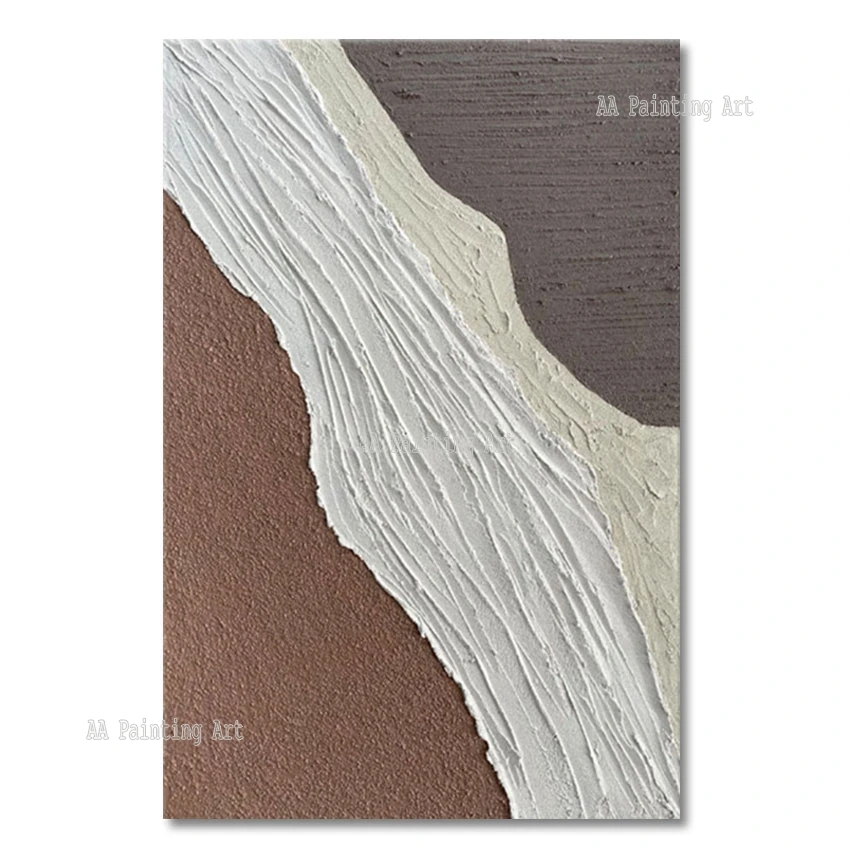 Толстый объемный акриловый нож с текстурой масляная живопись Настенная Картина