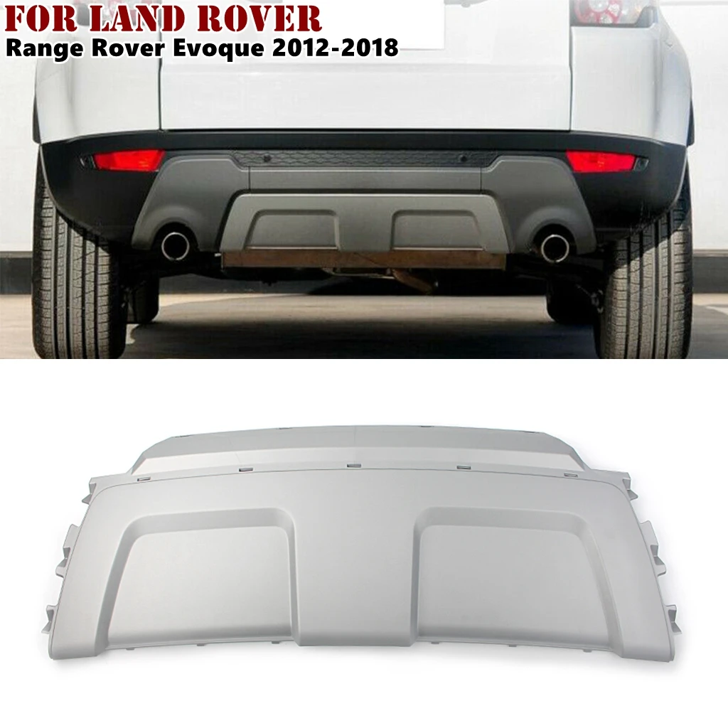 

ABS Car Rear Bumper Cover Trim Plate Board Protector For Land Rover Range Rover Evoque 2012 2013 2014 2015 2016 2017 2018