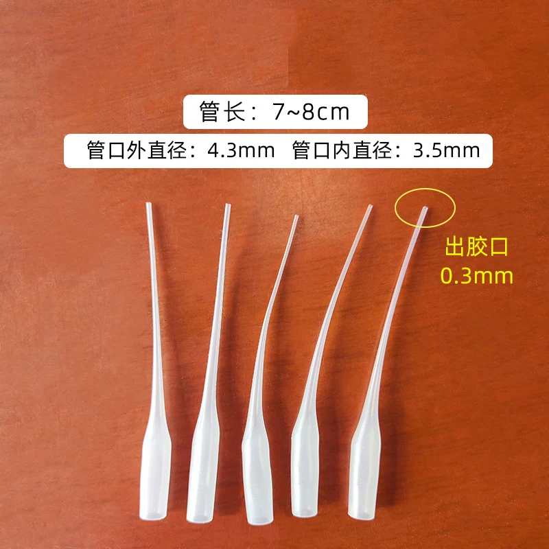 

Насадки для суперклея 502, прозрачные, пластик, 10/50 шт.