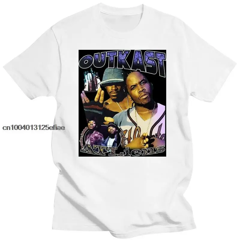 

Outkast T Shirt Hip Hop Rap Inspired Men s Short Sleeve Tee FPACE Vintage Black