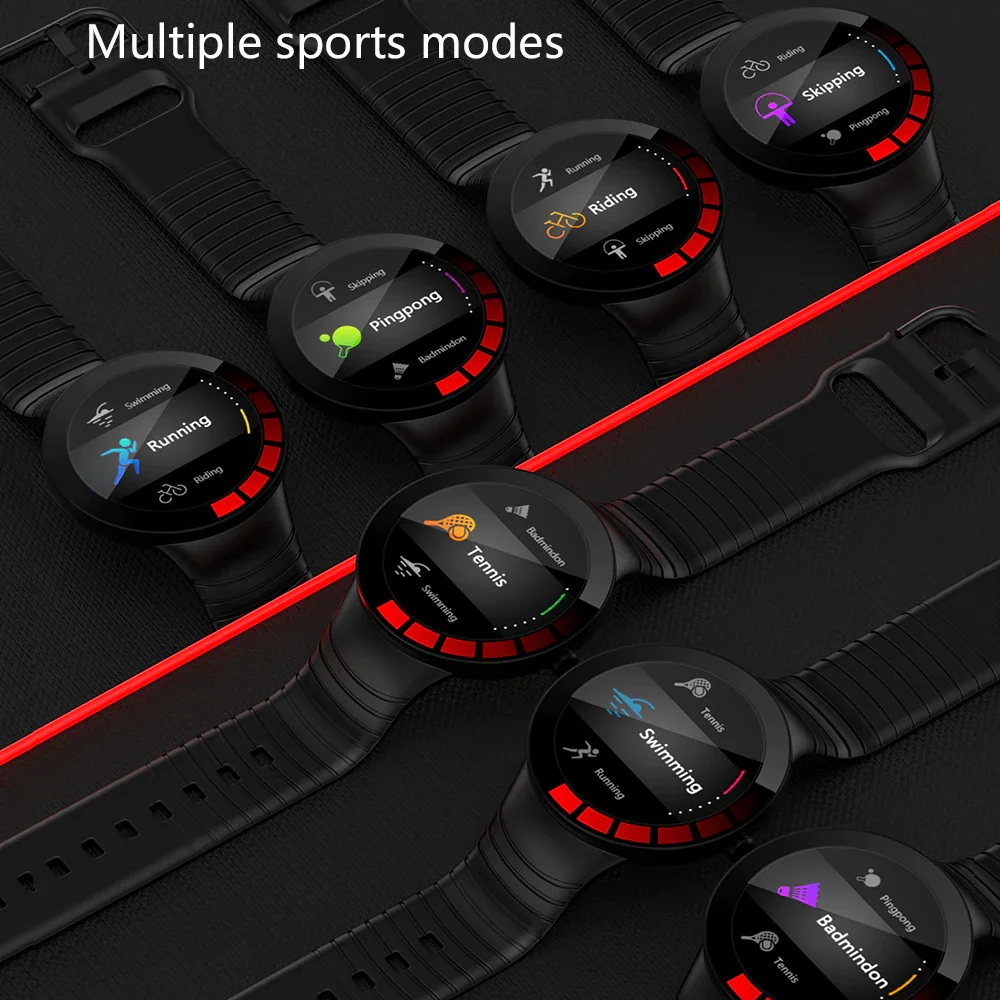 

2022 Waterproof Smart Watch Men Full Touch Sport IP68 Bracelet Heart Rate Monitor Sleep Monitoring Smartwatch For IOS Android