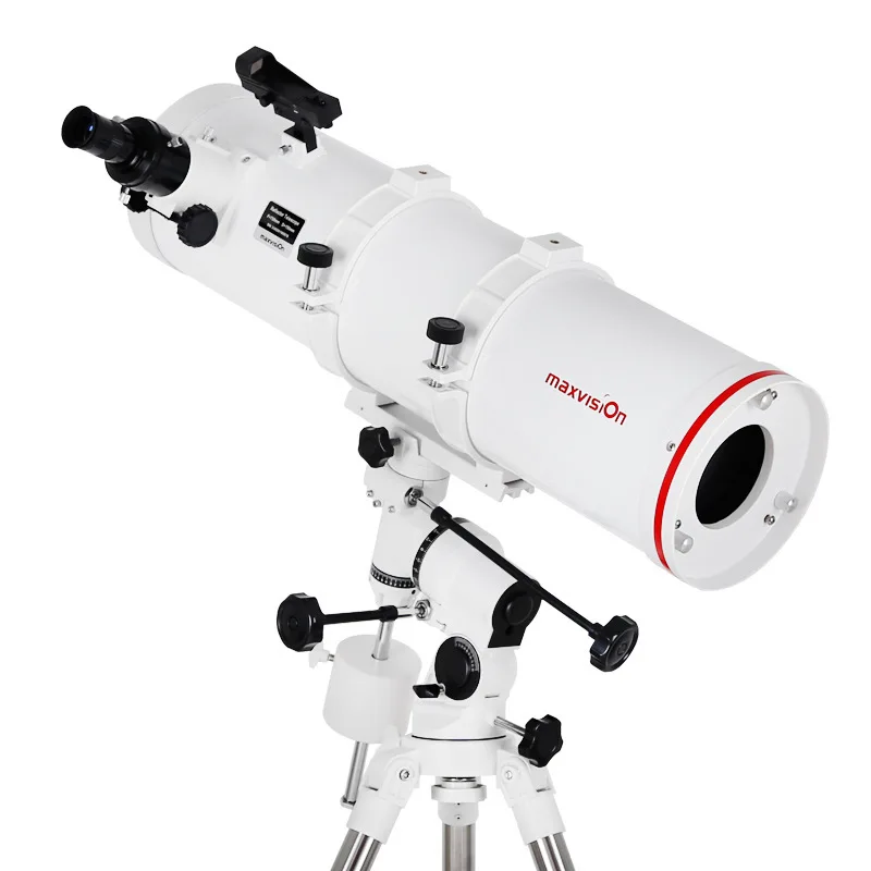 

Maxvision Professional 150EQ 150/750MM Newtonian Reflecting Astronomical Telescope with EXOS-NANO German Equatorial Mount Tripod