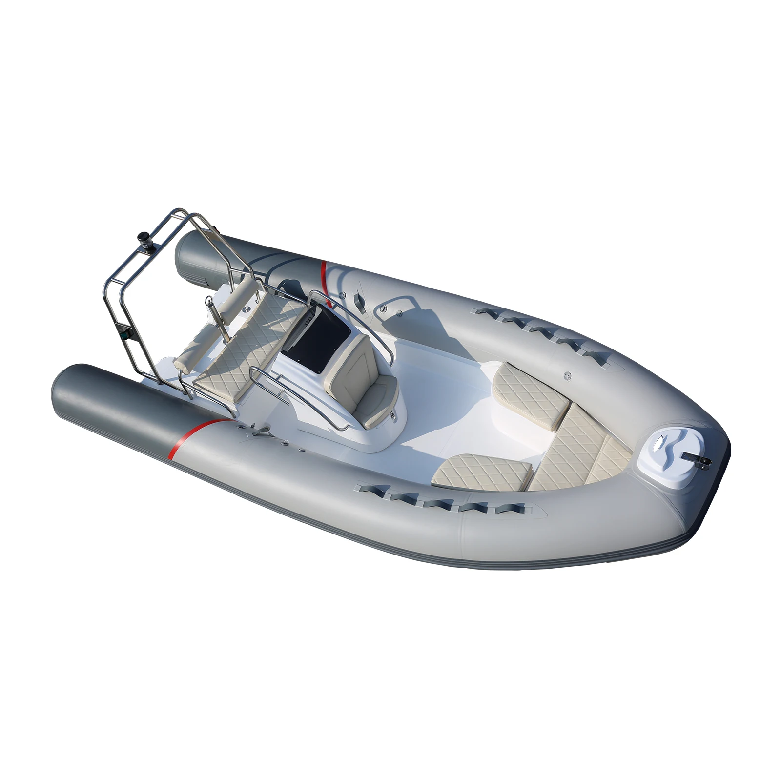 Надувное каноэ на воздушной подушке с пассажирским стекловолоконным полом