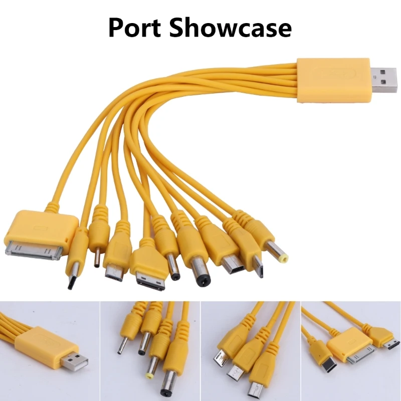 Эффективный USB-кабель универсальный зарядный шнур для быстрой зарядки