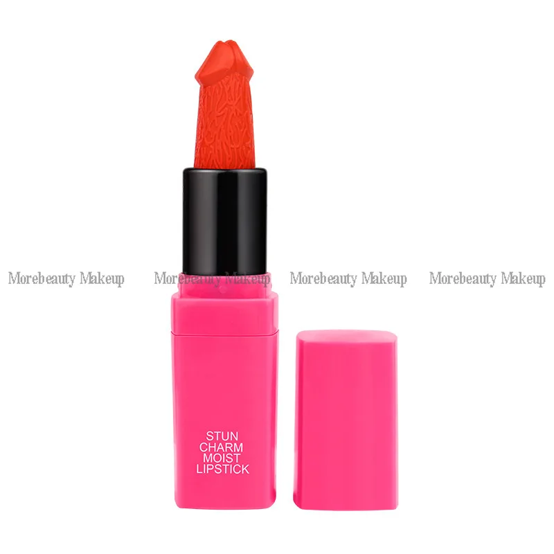 Private Label Mushroom Maquiagem Penis Shape Lips Makeup Matte Lipstick Moisture Cosmetic Red Lip Care Waterproof |
