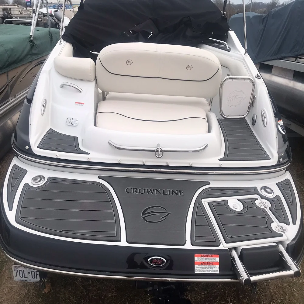 2002 Crownline LPX Limited Cockpit Boat EVA Foam Faux Teak Deck Floor Pad Mat SeaDek MarineMat Gatorstep Style Самоклеящийся ZS